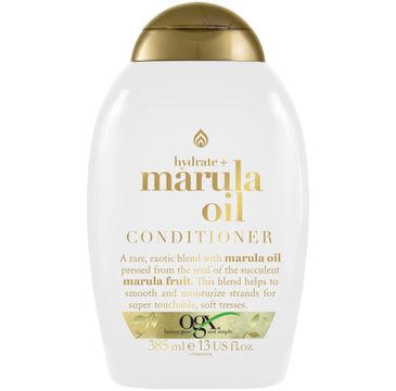 Organix Hydrate + Marula Oil Conditioner nawilżająco-wygładzająca odżywka do włosów (385 ml)