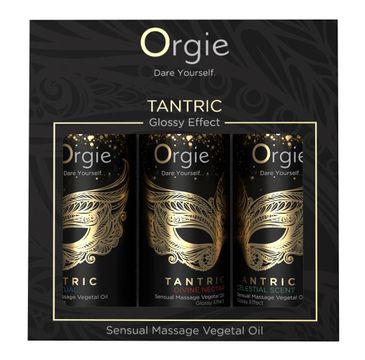 Orgie Tantric Kit zestaw olejków do masażu 3x30ml