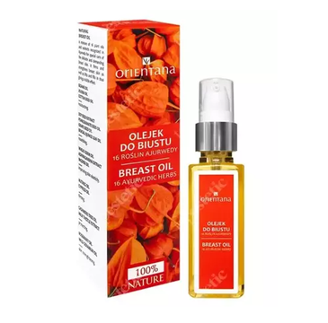 Orientana Bio Olejek do biustu 16 Roślin Ajurwedy (50 ml)