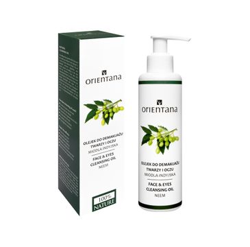 Orientana Bio olejek do demakijażu twarzy i oczu Neem (150 ml)