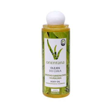 Orientana Olejek do ciała Drzewo Sandałowe i Kurkuma (210 ml)