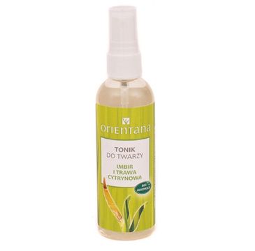 Orientana Tonik do twarzy imbir + trawa cytrynowa (100 ml)