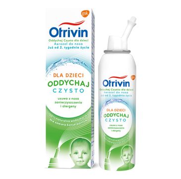 Otrivin Oddychaj Czysto Dla Dzieci areozol do nosa już od 2. tygodnia życia (100 ml)