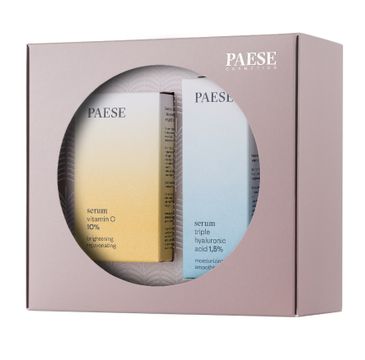 Paese Besties For The Resties zestaw serum z potrójnym kwasem hialuronowym 1.5% (30 ml) + serum z witaminą C 10% (15 ml)