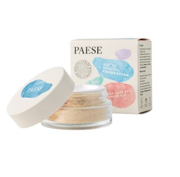 Paese Minerals matujący podkład mineralny 100N Light Beige (7 g)