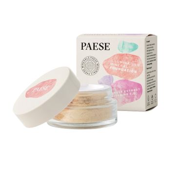 Paese Minerals rozświetlający podkład mineralny 200N Light Beige (7 g)