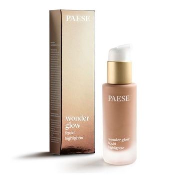 Paese Wonder Glow Liquid Highlighter – rozświetlacz w płynie Bronzed (8 g)