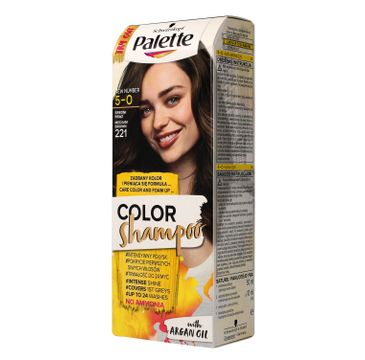 Palette Color szampon do włosów koloryzujący nr 221 brąz 50 ml