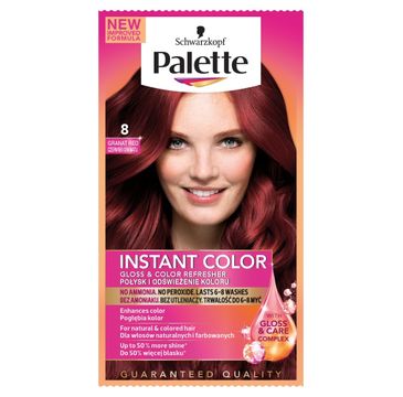 Palette Instant Color szamponetka do każdego typu włosów koloryzująca czerwień granatu nr 8 25 ml