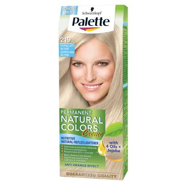 Palette Permanent Natural Colors farba do każdego typu włosów popielaty blond nr 219 110 ml