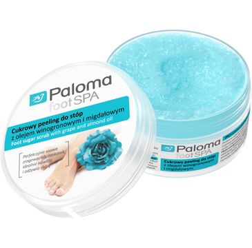 Paloma Foot Spa cukrowy peeling do stóp orzeźwiający 125 ml