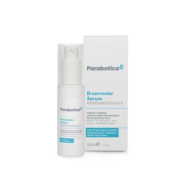 Parabotica D-Corrector serum depigmentujące redukujące i zapobiegające powstawaniu plam pigmentacyjnych 30ml