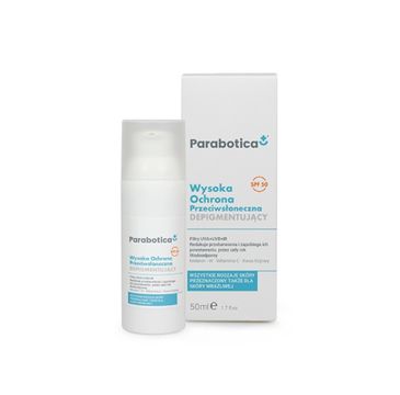 Parabotica Depigmentujący SPF50 wysoka ochrona przeciwsłoneczna 50ml