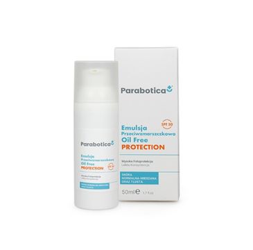 Parabotica Oil Free Protection SPF50 emulsja przeciwzmarszczkowa 50ml