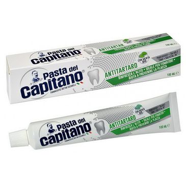 Pasta del Capitano Antitartaro Bio pasta do zębów z ekstraktem z szałwii i tymianku (100 ml)