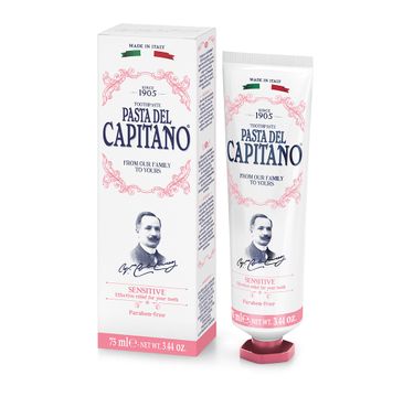 Pasta del Capitano Sensitive pasta do wrażliwych zębów 75ml