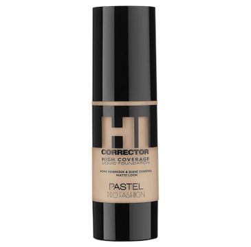 Pastel Pro Fashion Hi Corrector High Coverage Liquid Foundation podkład do twarzy matująco-kryjący nr 402 (30 ml)