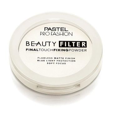 Pastel Pro Fashion Beauty Filter Final Touch Fixing Powder puder transparentny w kamieniu nr 00 (1 szt.)