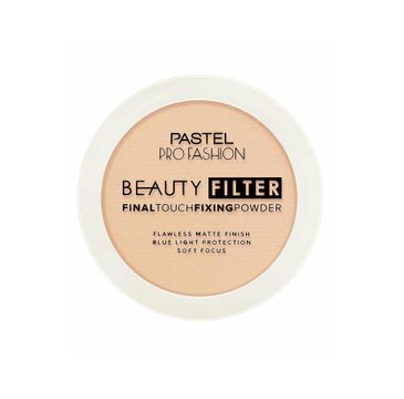 Pastel Pro Fashion Beauty Filter Final Touch Fixing Powder puder transparentny w kamieniu nr 01 (1 szt.)