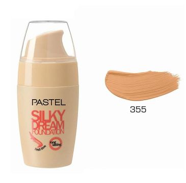 Pastel – Silky Dream Foundation podkład kryjąco-nawilżający nr 355 (30 ml)