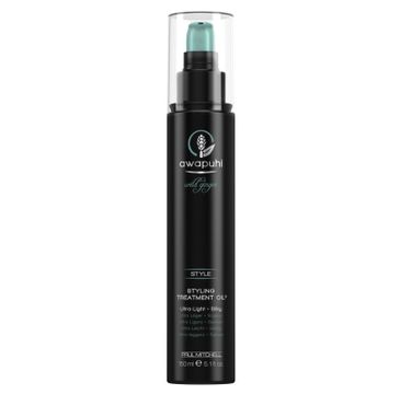 Paul Mitchell Awapuhi Styling Treatment Oil Ultra-Light stylizujące serum do włosów 150ml