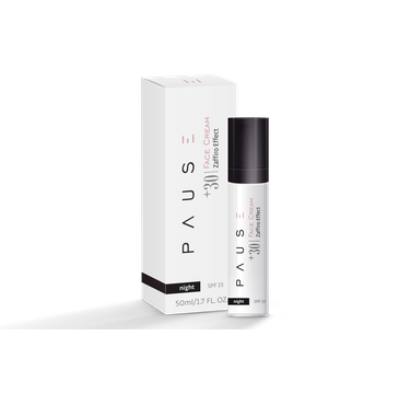 Pause Face Cream 30+ Zaffiro Efect krem do twarzy na noc 50ml