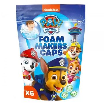 Paw Patrol Foam Makers Caps pianotwory do kąpieli (6 x 16 g)