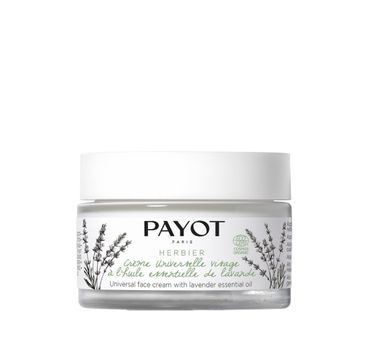 Payot Herbier Universal Face Cream uniwersalny krem do twarzy z olejkiem eterycznym z lawendy (50 ml)