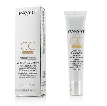 Payot Uni Skin CC Cream krem CC do twarzy SPF30 (40 ml)