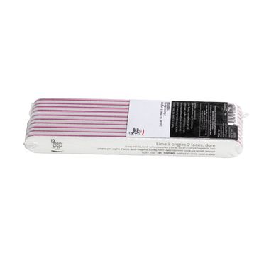 Peggy Sage Pack Of 10 2-way Nail Files Coarse komplet pilników do paznokci dwustronnych 100/100 biały 10szt