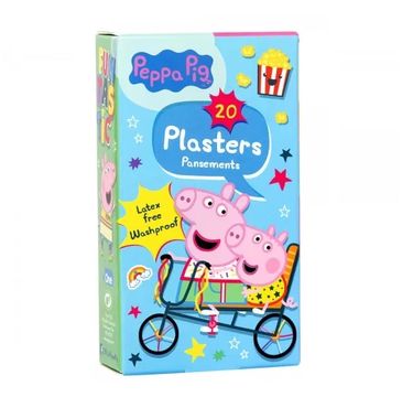 Peppa Pig plastry opatrunkowe dla dzieci mono (20 szt.)