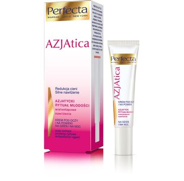 Perfecta Azjatica White krem pod oczy i na powieki redukcja cieni silne nawilżenie 15 ml