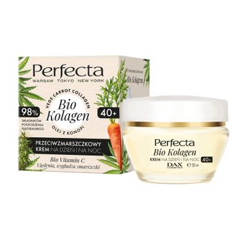 Perfecta Bio Kolagen 40+ Krem przeciwzmarszczkowy na dzień i noc (50 ml)