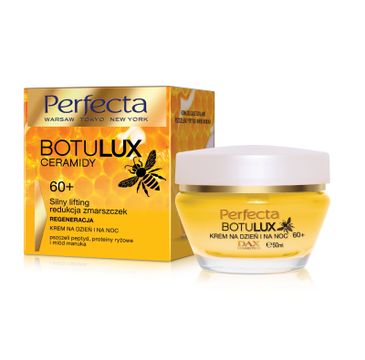 Perfecta Botulux Ceramidy 60+ Krem silny lifting redukcja zmarszczek na dzień i noc 50 ml