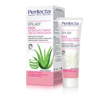 Perfecta Epilady Krem do depilacji twarzy i miejsc wrażliwych 100ml