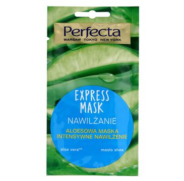 Perfecta Express Mask Aloesowa maska intensywne nawilżanie 8 ml