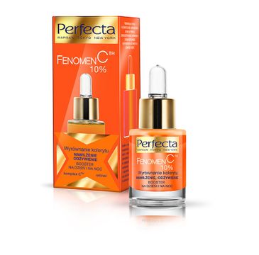 Perfecta Fenomen C 10% booster do każdego typu cery wyrównanie kolorytu nawilżenie odżywienie na dzień i noc 15 ml