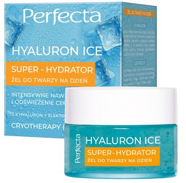 Perfecta Hyaluron Ice Super-Hydrator żel do twarzy na dzień (50 ml)