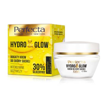 Perfecta – Hydro Glow Krem nawilżający do cery suchej (50 ml)