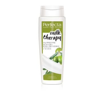 Perfecta Milk Therapy – oliwkowe mleczko pod prysznic (350 ml)