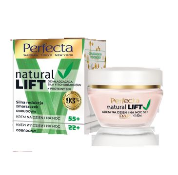 Perfecta – Natural Lift krem do twarzy na dzień i noc 55+ (50 ml)