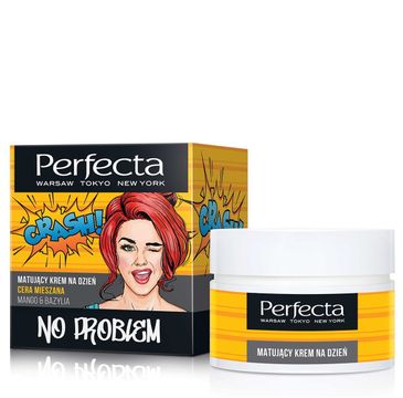 Perfecta No Problem Mango & Bazylia - krem matujący na dzień (50 ml)