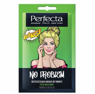 Perfecta No Problem Mango & Bazylia - maska oczyszczająca do twarzy (10 ml)