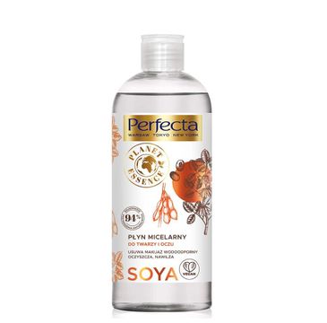 Perfecta – Planet Essence Płyn micelarny do twarzy i oczy SOYA (400 ml)