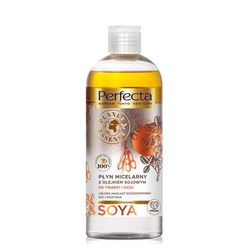 Perfecta – Planet Essence Płyn micelarny z olejkiem sojowym do twarzy i oczu SOYA (400 ml)
