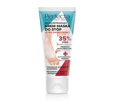 Perfecta Skoncentrowany Krem-maska do stóp ultra zmiękczający - 35% Urea (80 ml)