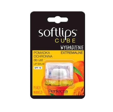 Perfecta Softlips Cube pomadka ochronna do ust SPF15 Mango 6.5g