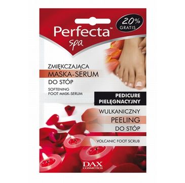 Perfecta Spa pedicure sóp duosaszetka rozgrzewająca wygładzająca 2 x 5 + 1 ml