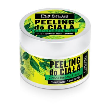 Perfecta Spa - peeling do ciała - zielona herbata i imbir (225 ml)