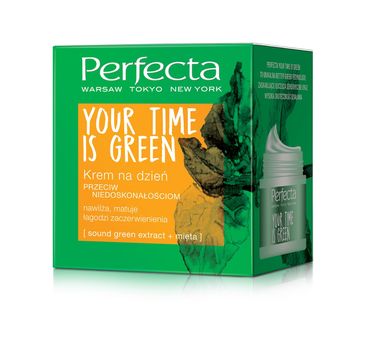 Perfecta Your Time Is Green krem na dzień przeciw niedoskonałościom 50 ml